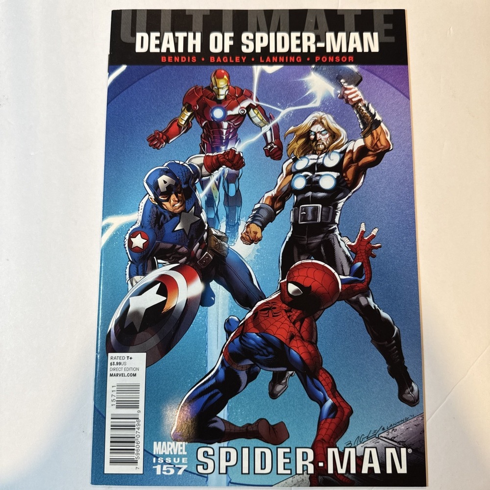 Marvel Ultimate Spider-Man Vol 2 #157 Death of Spider-Man June 2011 Marvel Comic